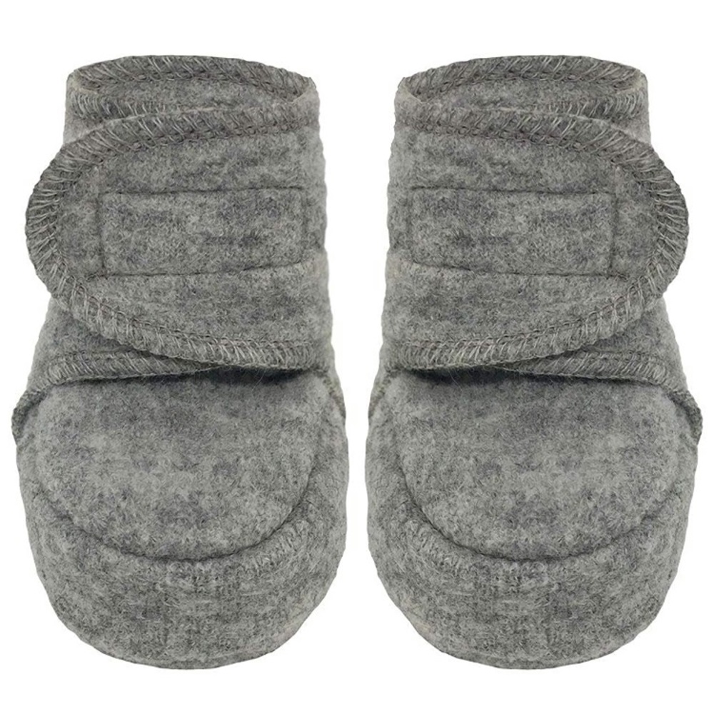 Toddler wool shoes with grips